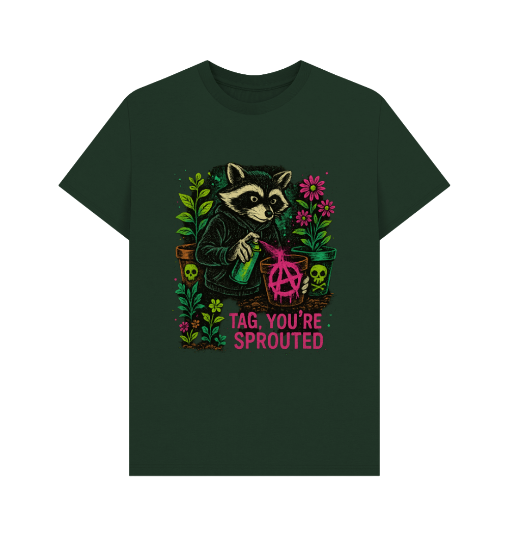Tagger, you're sprouted T-shirt