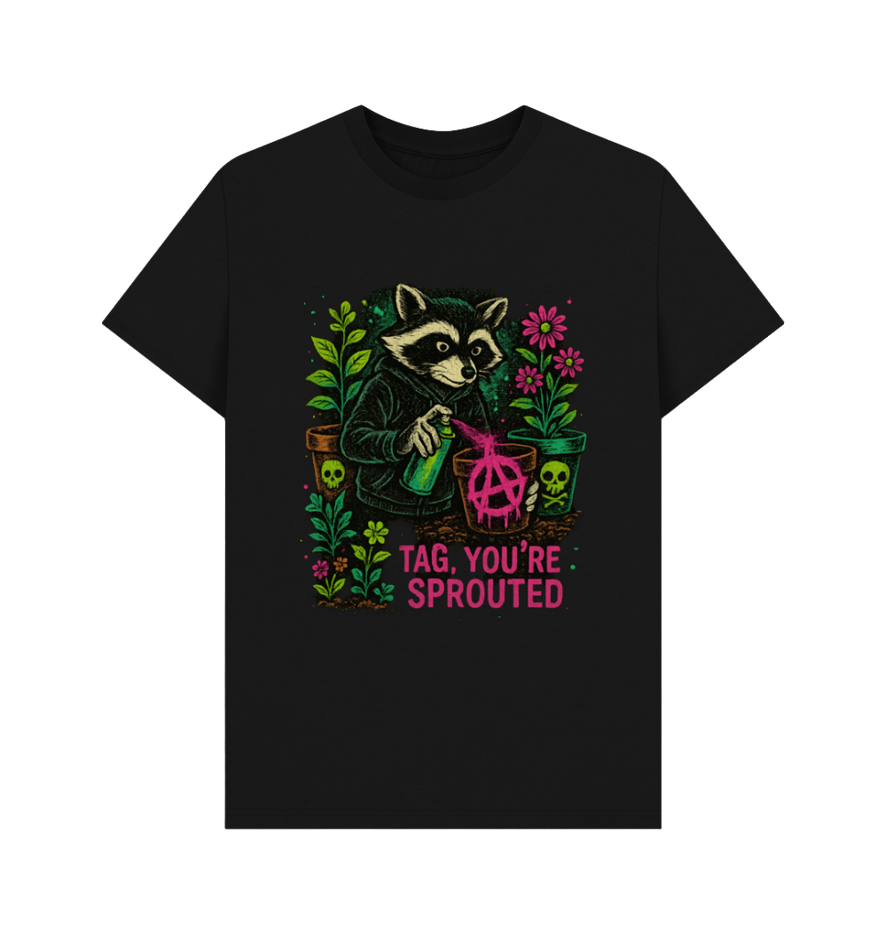 Tagger, you're sprouted T-shirt